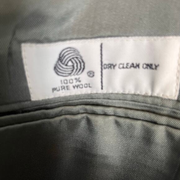 VTG Stanley Blacker Wool Herringbone Tweed Jacket Est. 42R Preppy Academia - Picture 12 of 12